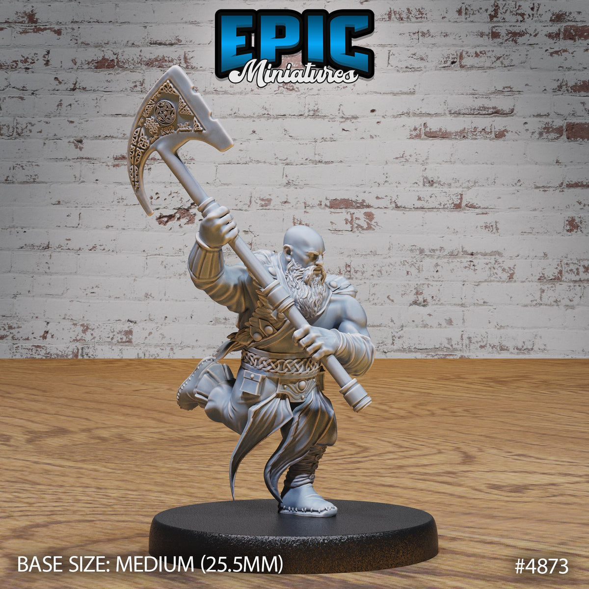 Dwarf Max Dwarf Barbarian – Mad Max Minis