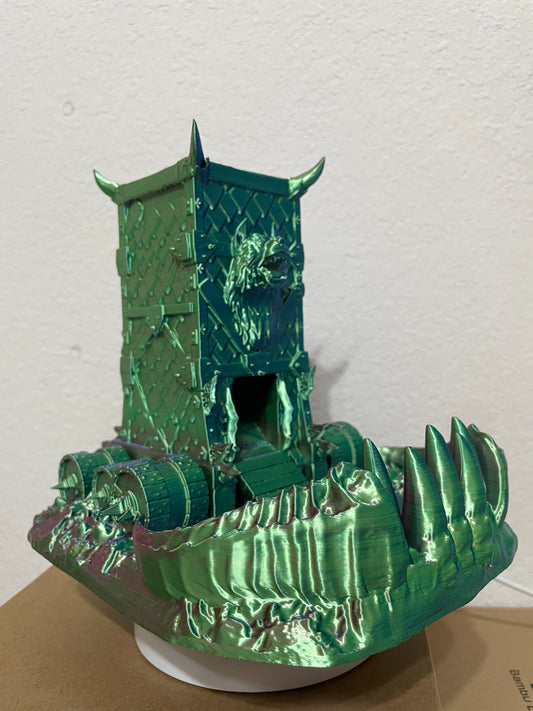 Orc Siege Dice Tower