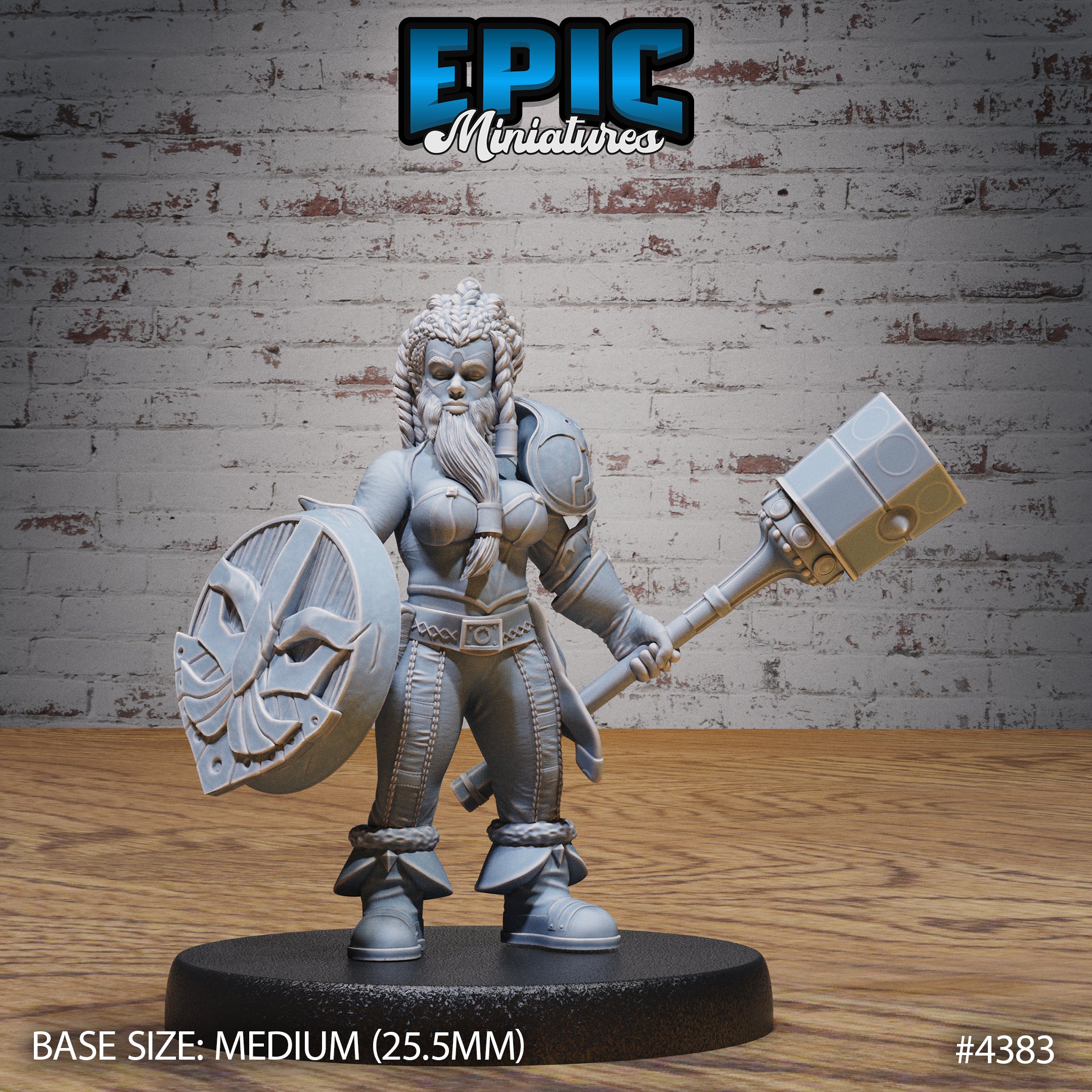 Dwarf Max Dwarf Fighter Female – Mad Max Minis