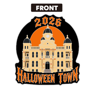2026 Halloween Town Pin
