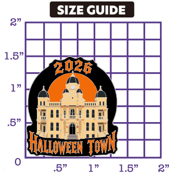 2026 Halloween Town Pin
